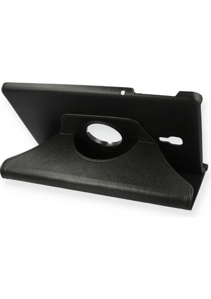 Samsung Galaxy T590 Tab A 10.5 Kılıf 360 Tablet Deri Kılıf - Siyah