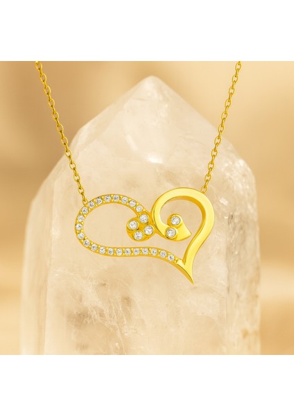 14 Ayar Altın Yılan Kalp Kolye fiyatları
