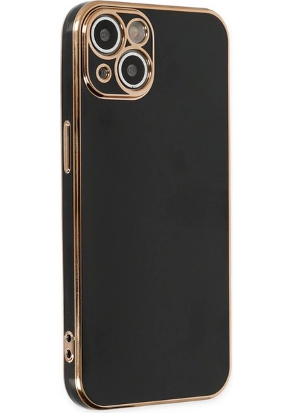 Iphone 14 Kılıf Volet Silikon - Siyah