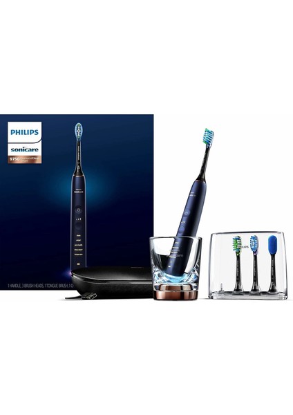 Sonicare Diamondclean Smart 9750 Elektrikli Diş Fırçası - Mavi