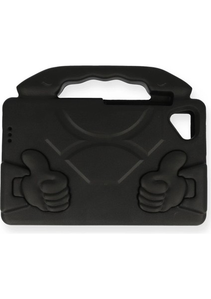 Samsung Galaxy Tab A9 Kılıf Like Stantlı Tablet Silikon - Siyah