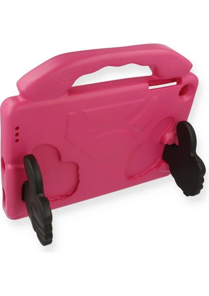 Samsung Galaxy T870 Tab S7 11 Kılıf Like Stantlı Tablet Silikon - Pembe modelleri