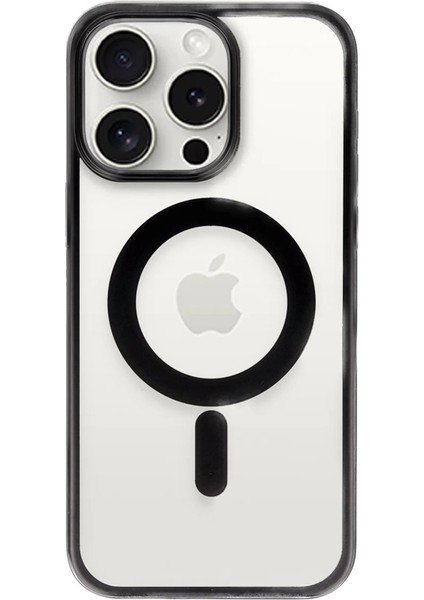 Iphone 15 Pro Max Kılıf Erozi Magsafe Kapak - Siyah fiyatları