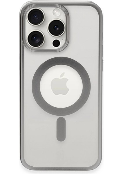 Iphone 15 Pro Max Kılıf Erozi Magsafe Kapak - Gümüş fiyatları