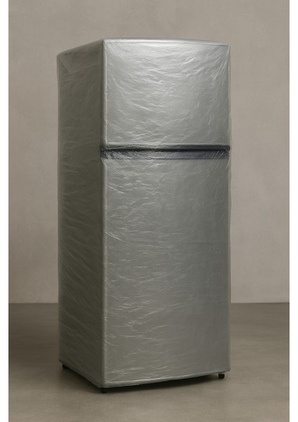 Ultra Kalın Buzdolabı Taşıma Koruma Naylonu Çizilmeye Kirlenmeye Karşı Şeffaf Kılıf Tek Kapı Uyumlu fırsatları