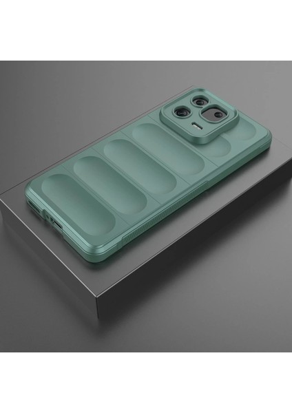 Xiaomi Mi 13 Kılıf Optimum Silikon - Koyu Yeşil fiyatları