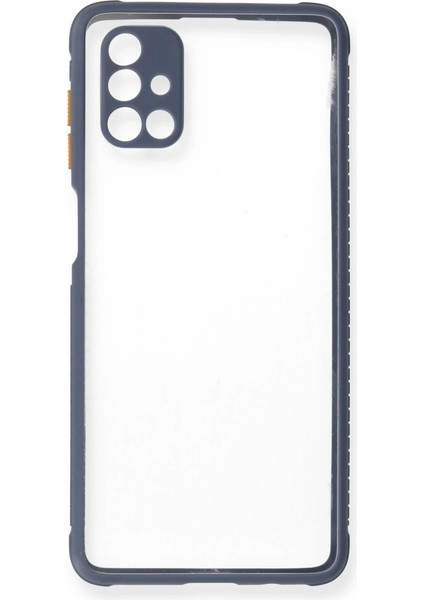 Samsung Galaxy M51 Kılıf Miami Şeffaf Silikon - Gri fiyatları