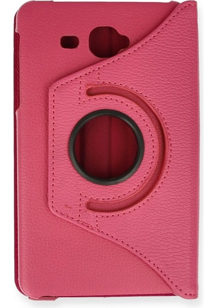 Samsung Galaxy T280 Tab A 7 Kılıf 360 Tablet Deri Kılıf - Pembe fiyatları