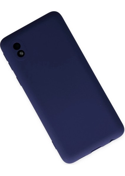 Samsung Galaxy A01 Core Kılıf Nano Içi Kadife Silikon - Lacivert fiyatları