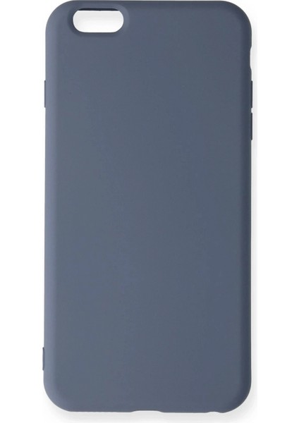 Ieg iPhone 6 Plus Kılıf Nano Içi Kadife Silikon - Gri