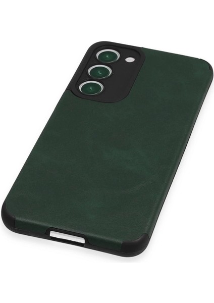 Samsung Galaxy S23 Plus Kılıf Loop Deri Silikon - Yeşil fırsatları