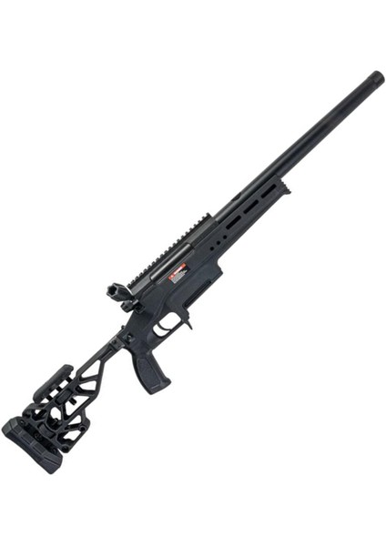 Tac 41 Ls Lite Sport Version Chassis & Katlanır Dipçik Airsoft Bolt Action Tüfek (Siyah)