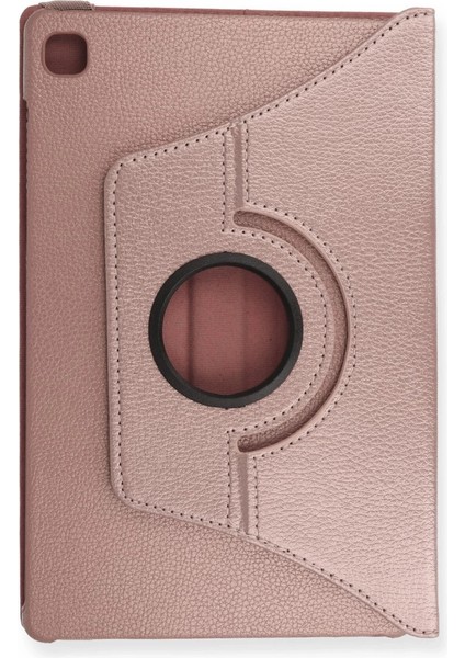 Samsung Galaxy T500 Tab A7 10.4 Kılıf 360 Tablet Deri Kılıf - Rose Gold fiyatları