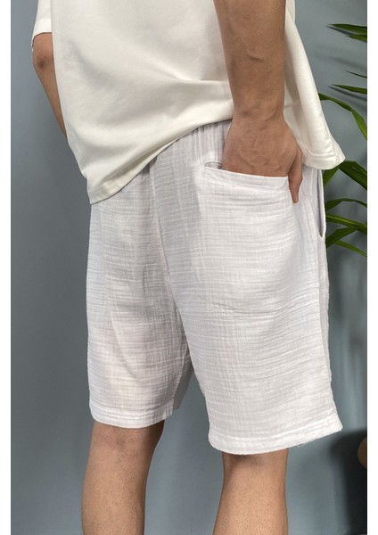 Müslin Kumaş Siyah Şort modelleri