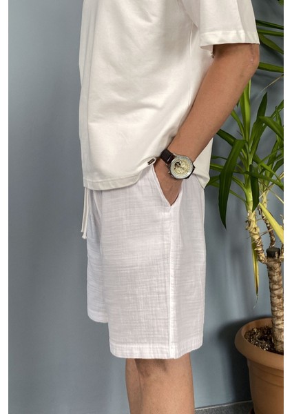 Müslin Kumaş Siyah Şort indirimleri