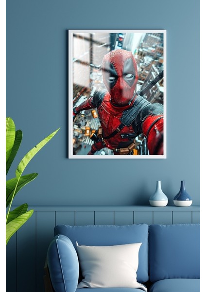 Deadpool 2 Çerçeveli Metal Poster Tablo fiyatları