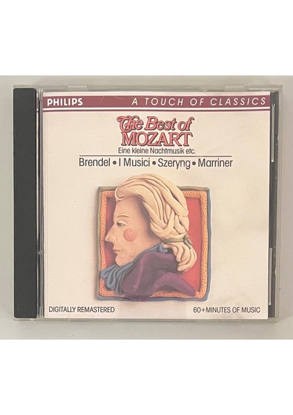 The Best Of Mozart CD (Orijinal 1988 Dönem Baskı Cd)