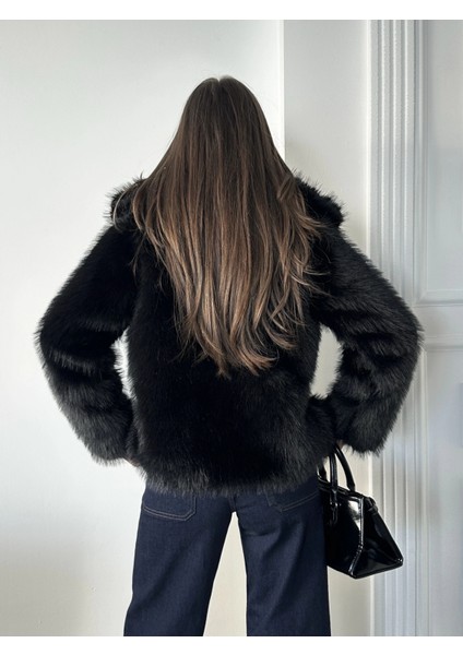 Siyah Şal Yaka Kürk Ceket indirimleri