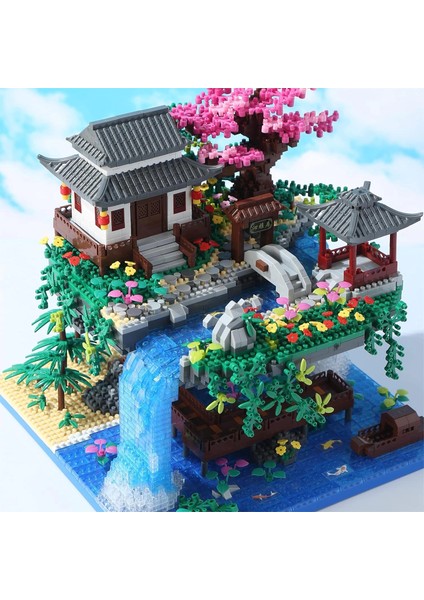 Orijinal Müzikli Kiraz Çiçeği Ağacı ve Sakura Ağacı Evi - 3320 Parça fiyatları