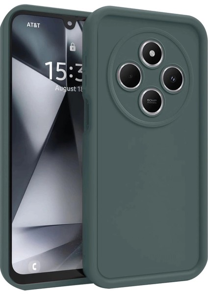 Xiaomi Redmi 14C Kılıf Viera Silikon - Koyu Yeşil