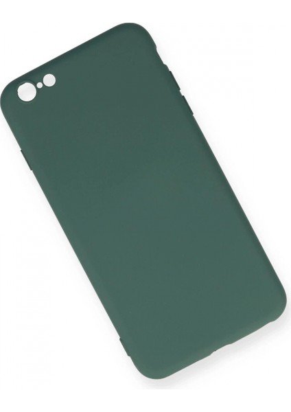 Ieg iPhone 6 Plus Kılıf Nano Içi Kadife Silikon - Koyu Yeşil fiyatları