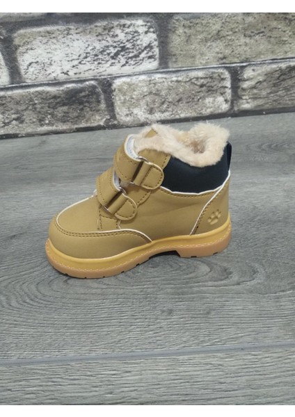 Rahat Içi Kürklü Ortopedik Iç Taban Cırtlı Kauçuk Kaymaz Taban Çocuk Botu fiyatları