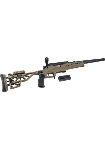 Tac 41 Ls Lite Sport Version Chassis & Katlanır Dipçik Airsoft Bolt Action Tüfek (Fde)