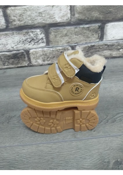 Rahat Içi Kürklü Ortopedik Iç Taban Cırtlı Kauçuk Kaymaz Taban Çocuk Botu indirimleri