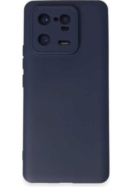 Xiaomi Mi 13 Pro Kılıf Nano Içi Kadife Silikon - Lacivert