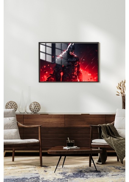 Batman Süper Kahraman Çerçeveli Metal Poster Tablo fırsatları