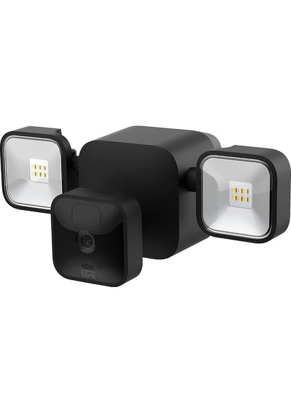 Outdoor Kablosuz Floodlight (3. Nesil) 1 Kamera - Siyah