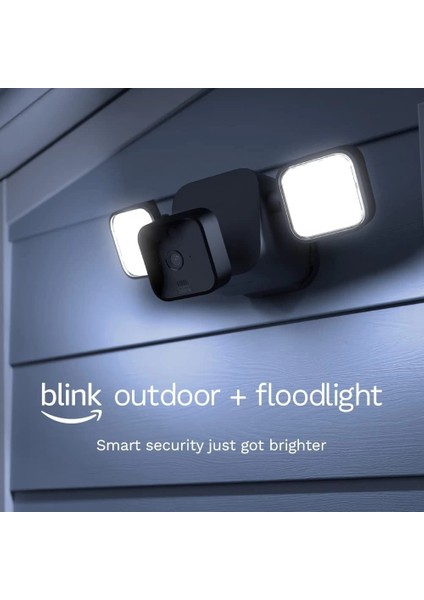 Outdoor Kablosuz Floodlight (3. Nesil) 1 Kamera - Siyah fiyatları