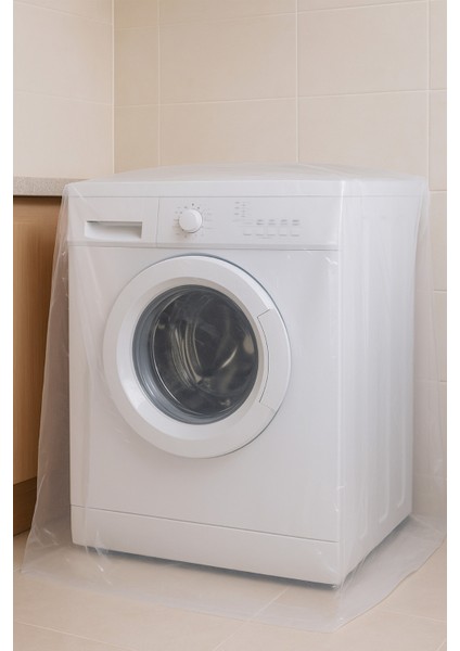 2 Adet 120X160 Çamaşır, Bulaşık Makinesi Ambalaj Depolama Saklama Taşıma Poşeti Koruma Naylonu fiyatları