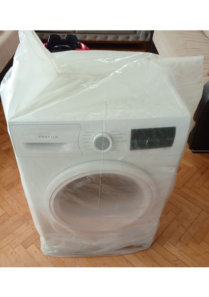 2 Adet 120X160 Çamaşır, Bulaşık Makinesi Ambalaj Depolama Saklama Taşıma Poşeti Koruma Naylonu modelleri