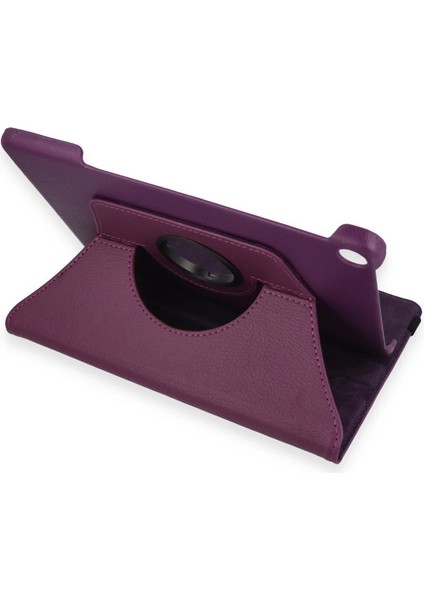 Huawei Matepad Se Kılıf 360 Tablet Deri Kılıf - Mürdüm