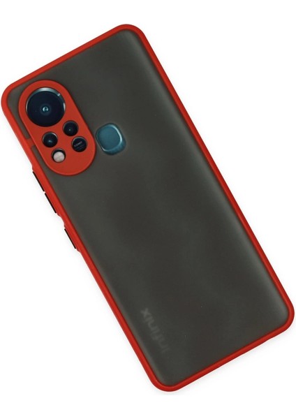 Infinix Hot 11S Kılıf Montreal Silikon Kapak - Kırmızı modelleri
