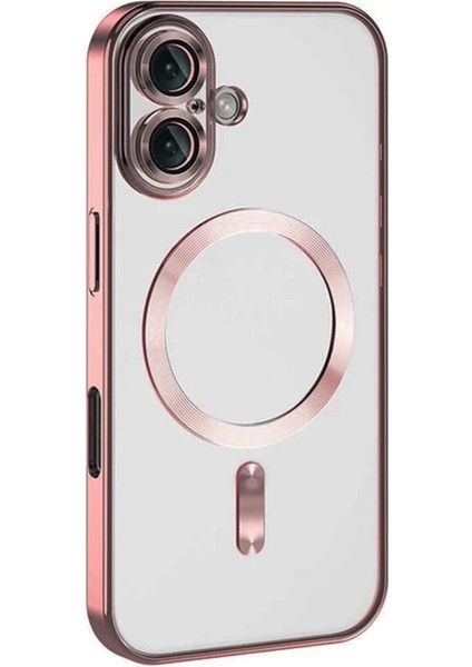 Iphone 16 Kılıf Kross Magneticsafe Kapak - Pembe