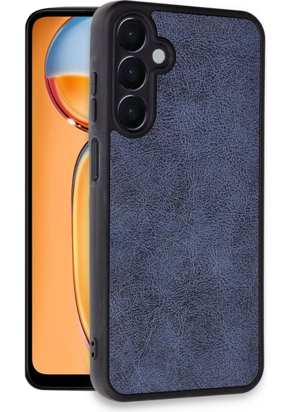 Samsung Galaxy A35 5g Kılıf Aras Deri Kapak - Lacivert fiyatları