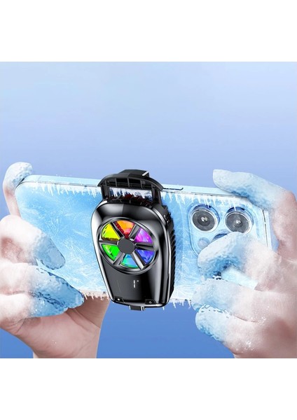 X110 Radyatör Telefon Soğutucu Fan - Siyah fiyatları