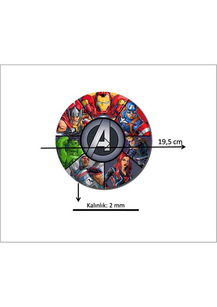 Avengers Baskılı Mouse Pad fiyatları
