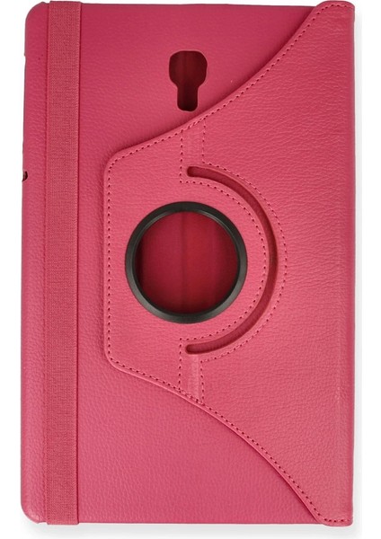 Samsung Galaxy T590 Tab A 10.5 Kılıf 360 Tablet Deri Kılıf - Pembe fiyatları