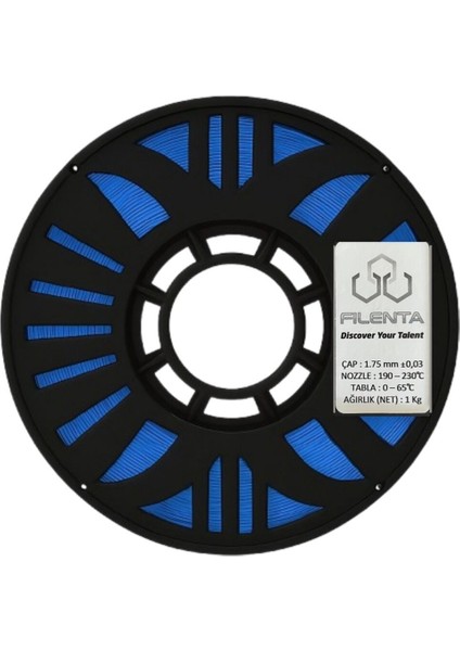 Mavi Pla Premium Filament 1.75MM 1kg
