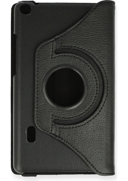 Huawei Mediapad T3 7 Kılıf 360 Tablet Deri Kılıf - Siyah fiyatları