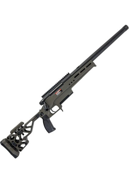 Tac 41 Ls Lite Sport Version Chassis & Katlanır Dipçik Airsoft Bolt Action Tüfek Yeşil (Od)