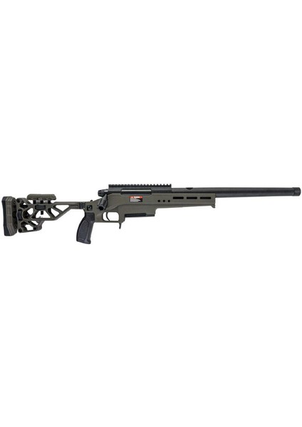 Tac 41 Ls Lite Sport Version Chassis & Katlanır Dipçik Airsoft Bolt Action Tüfek Yeşil (Od)