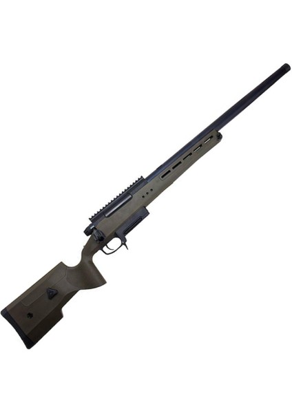 TAC-41PS Classic Polimer Dipçik Sport Version Sniper Bolt Action Airsoft Tüfek – Yeşil (SBA-T41PS-OD)