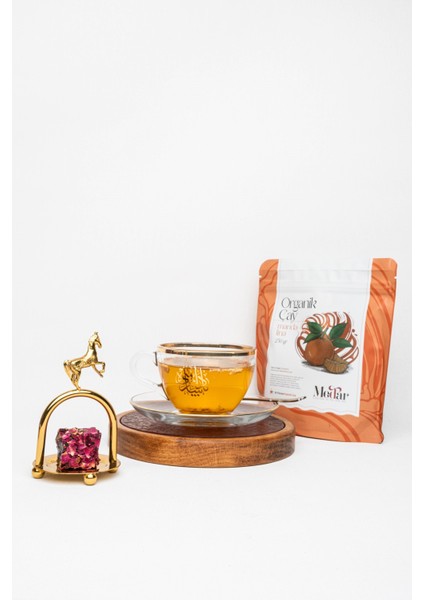 Gerçek Meyve Parçacıklı Organik Mandalina Çayı 250 gr