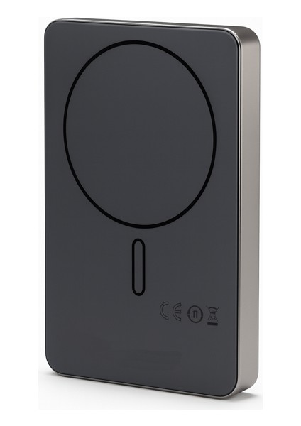 5000MAH 15W Magsafe Destekli iPhone Xiaomi Samsung Uyumlu Powerbank | Pd 3.0 18W Type-C Hızlı Şarj