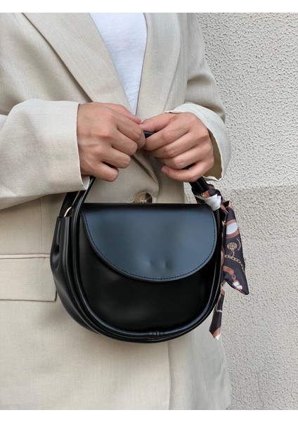 Armoni Model Fularlı Kadın El ve Omuz Çantası