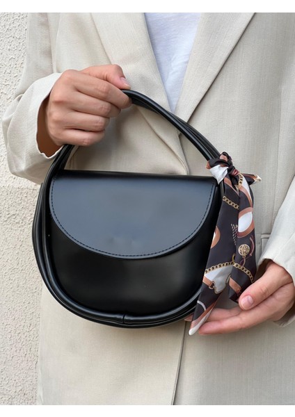 Armoni Model Fularlı Kadın El ve Omuz Çantası